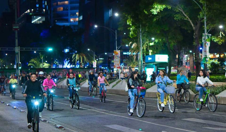 Ya viene el paseo nocturno en bicicleta por el Día del Amor y la Amistad en CDMX: fecha y horarios confirmados