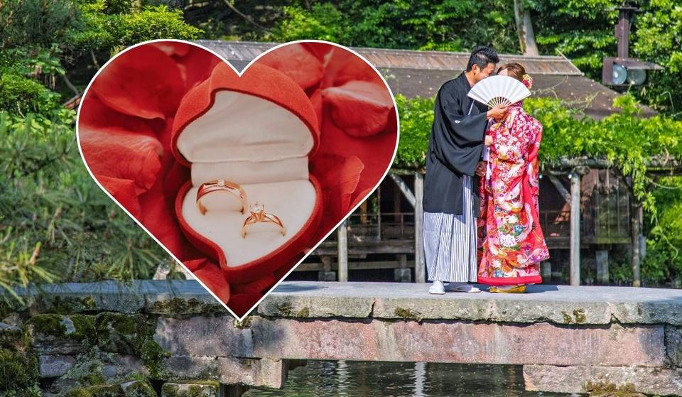 Japanese weddings in Mexico City: a romantic Valentine’s Day plan with rings, photos, and even yukatas.
