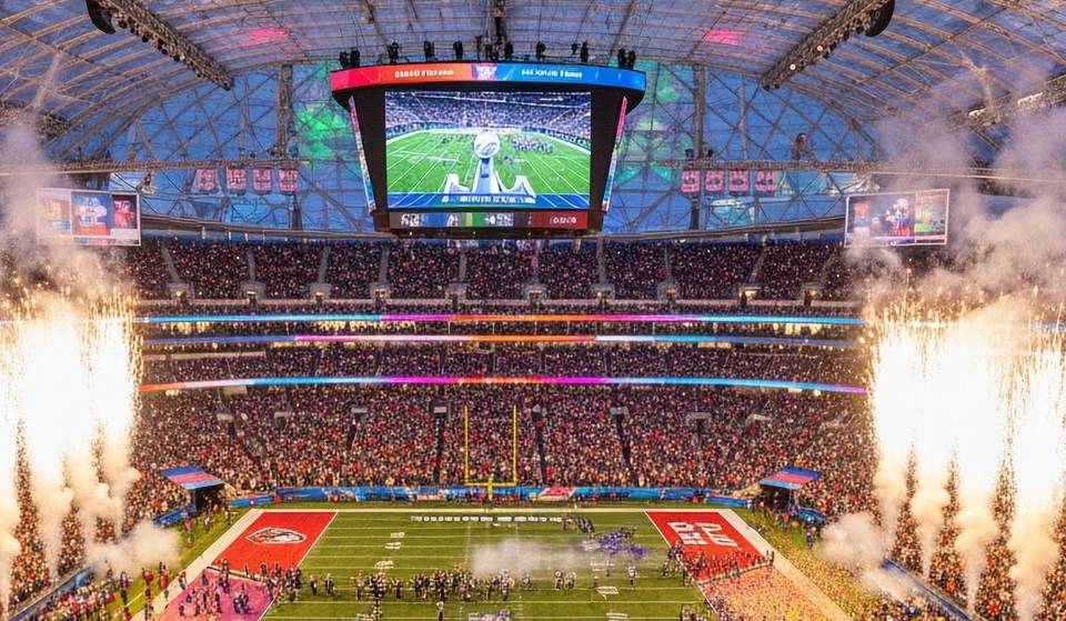 ¡Ni el partido fue tan emocionante: Los 5 momentos latinos del Super Bowl 2026