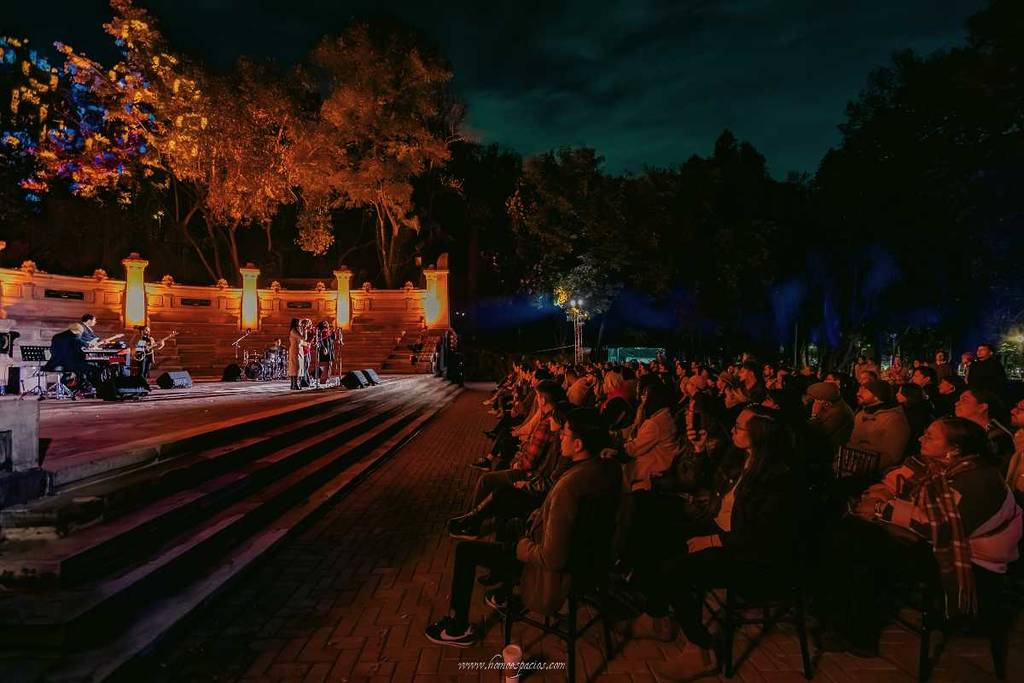 Jazz concert in Chapultepec Forest