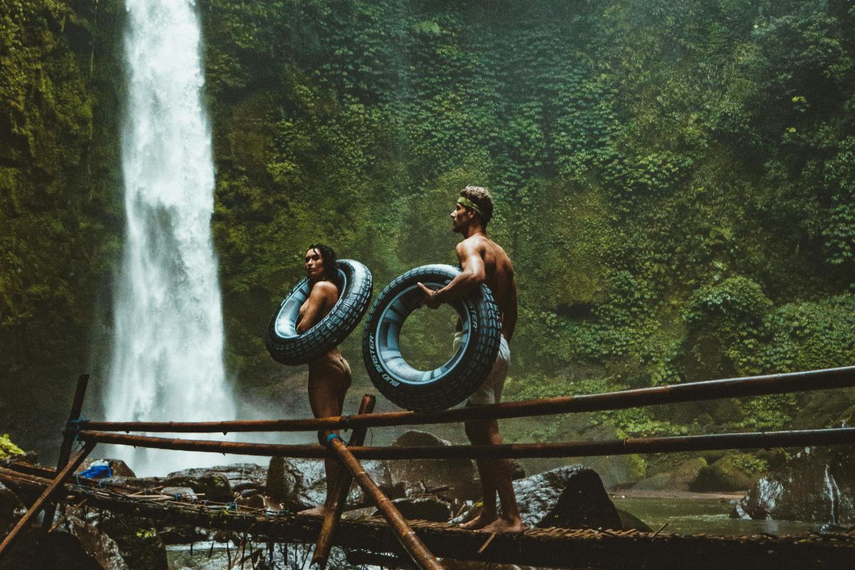 cascadas para ir en pareja