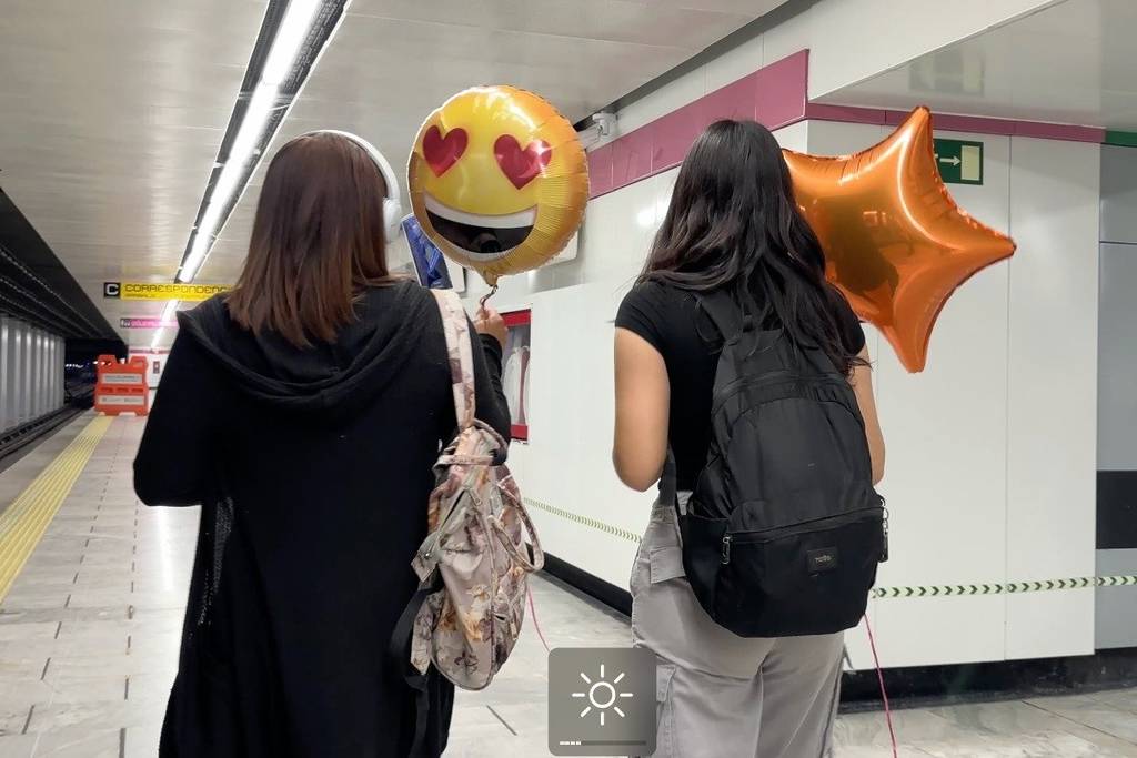 globos metálicos Metro CDMX