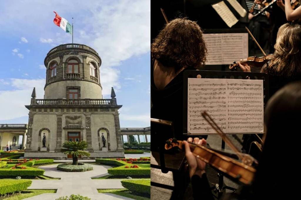 concierto orquesta típica castillo de chapultepec