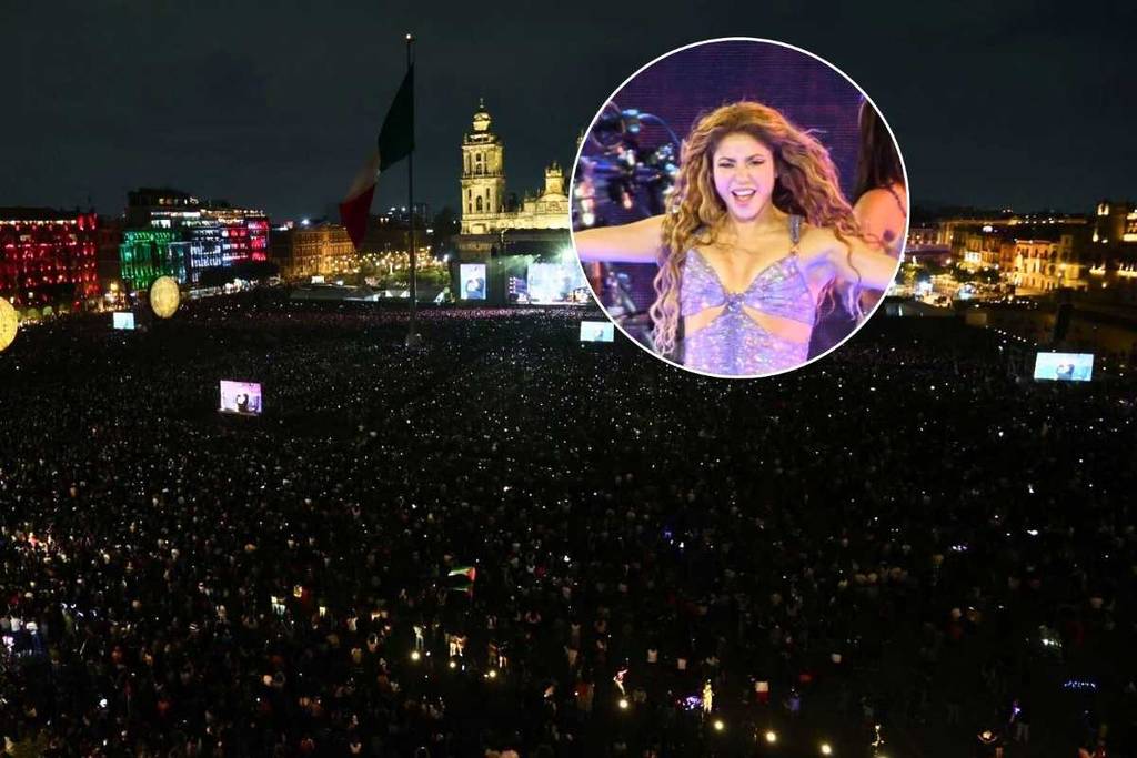 Concierto de Shakira en el Zócalo gratis