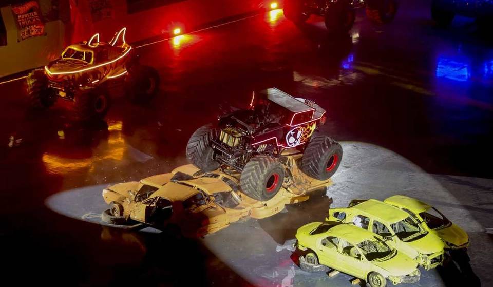 Hot Wheels Monster Trucks arrive in Mexico City with extreme stunts and lots of adrenaline.