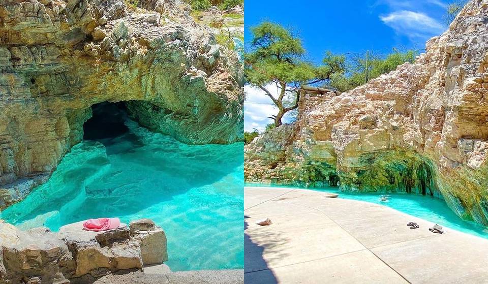 El balneario con cuevas de aguas termales por $150 cerca de CDMX: descubre sus pozas, albercas y cabañas