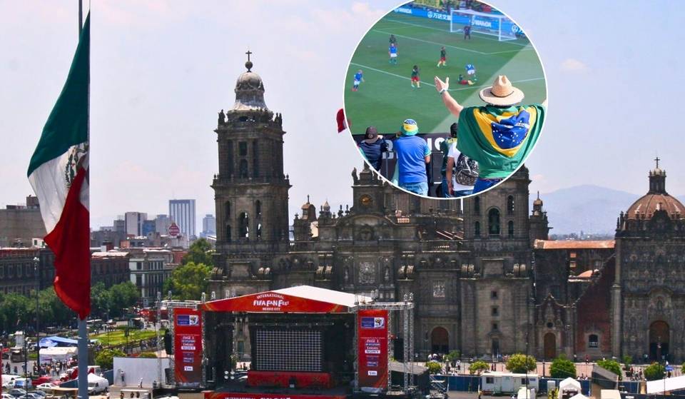 Giant 500-square-meter screen in the Zócalo for the 2026 World Cup: this is what the FIFA Fan Festival will be like.
