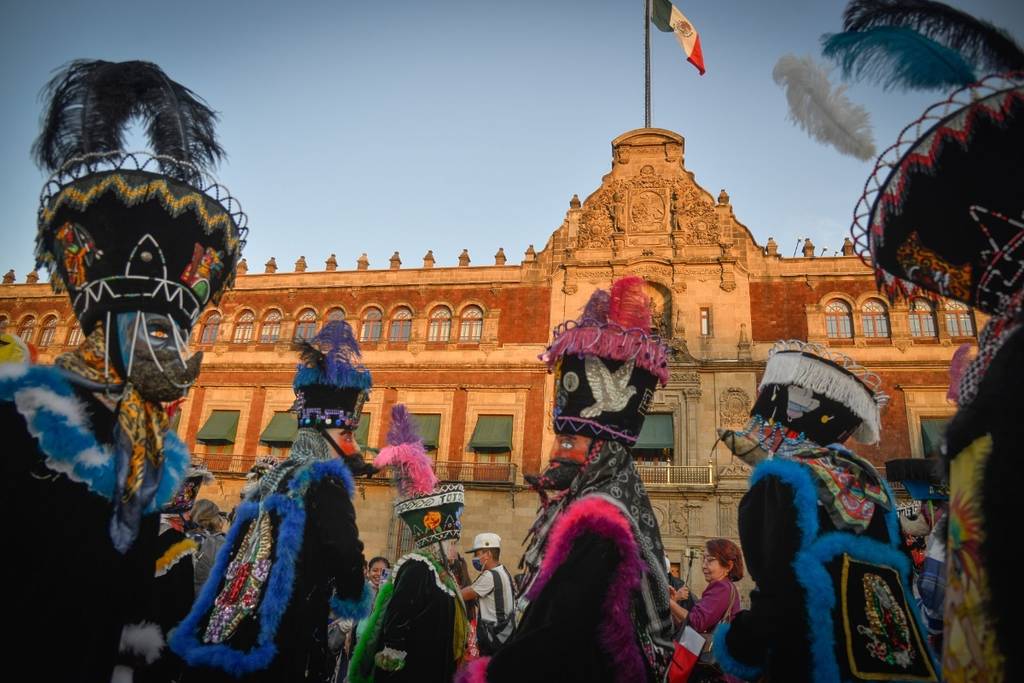 Carnival in the Historic Center of Mexico City