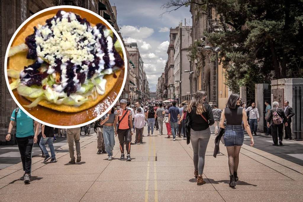 degustación de tostadas de tinga de jamaica CDMX