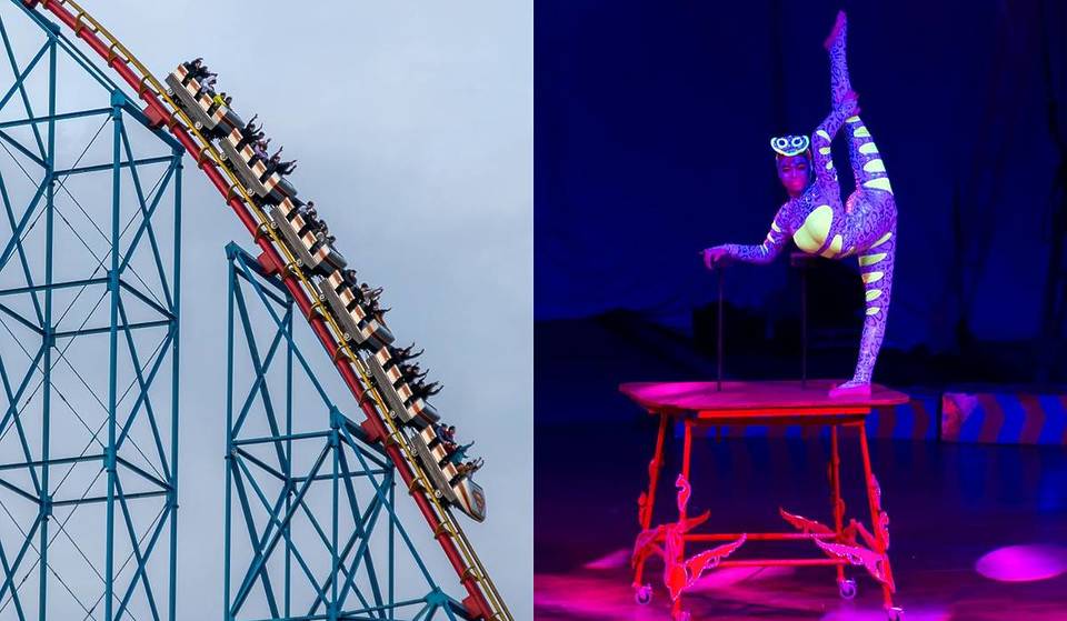 ¡Habrá circo en Six Flags! Disfrutarás acrobacias tribales, magia, malabarismo, pirotecnia y más