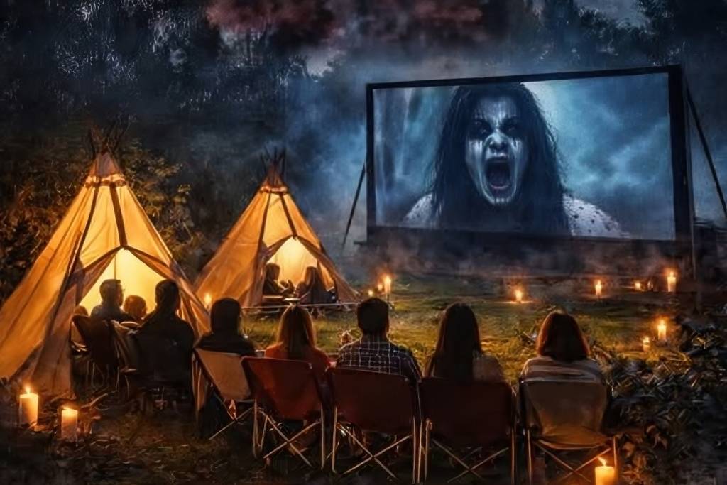 Maratón de cine de terror en Xochimilco