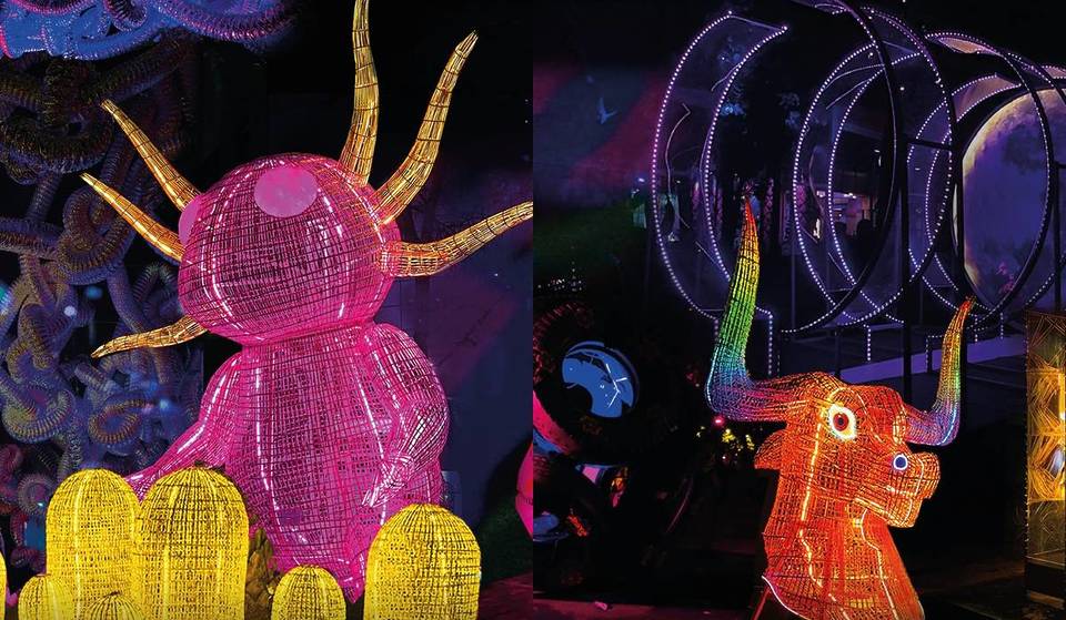 The free spring light festival on Paseo de la Reforma: this is when the sculptures will light up