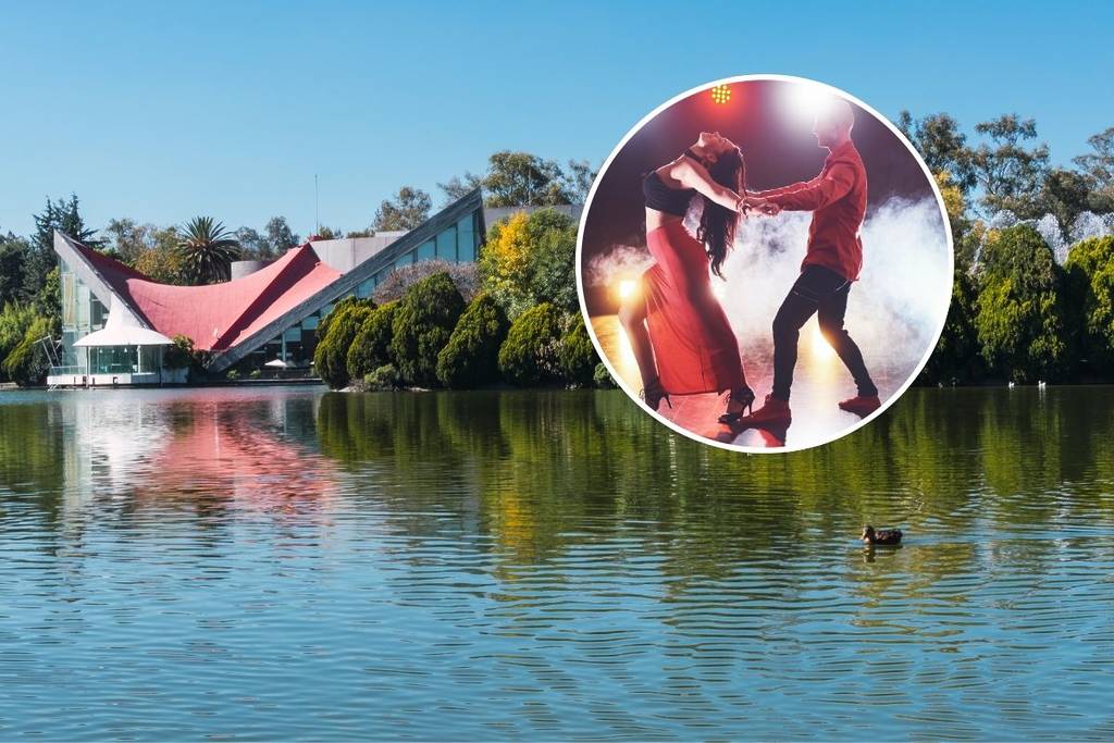 Sonidero dance party at Lago Algo Chapultepec