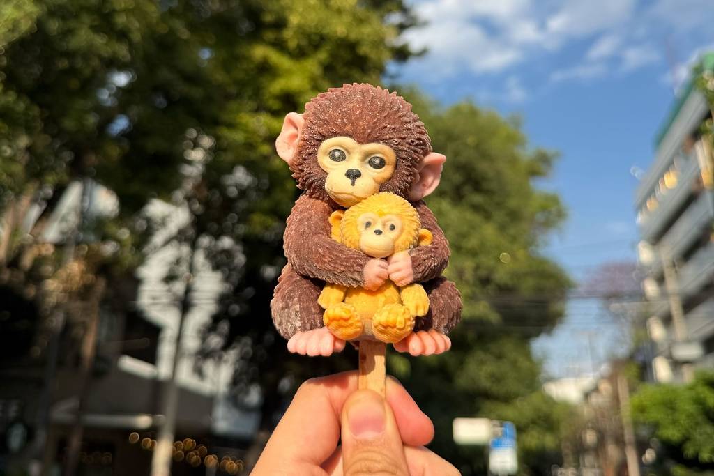 Punch the Monkey Popsicle in Mexico City