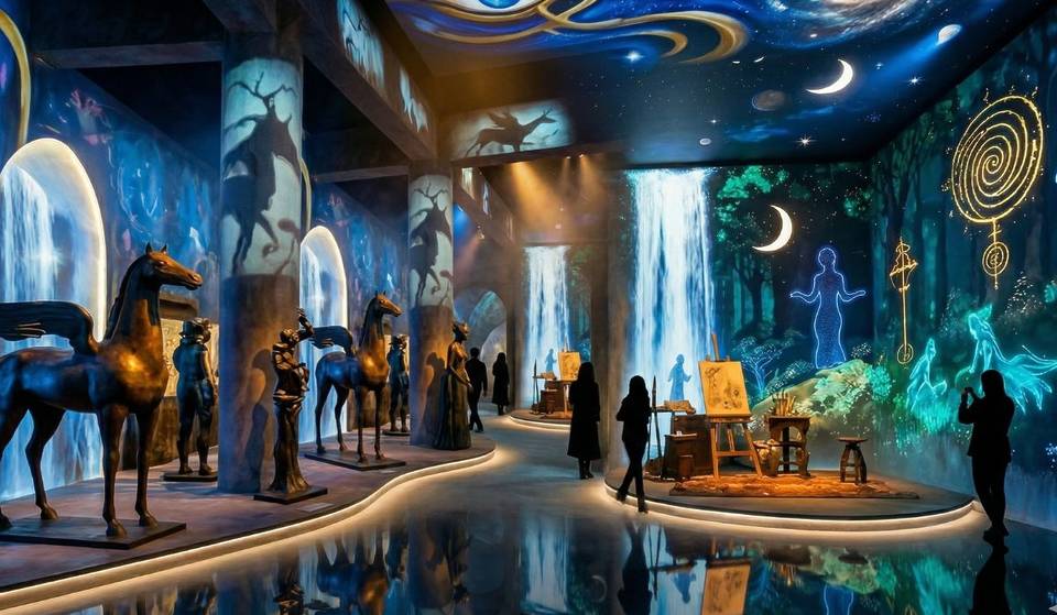 “Leonora Carrington: Labyrinth” is coming soon to Mexico City, an immersive tour that will let you walk among monumental sculptures