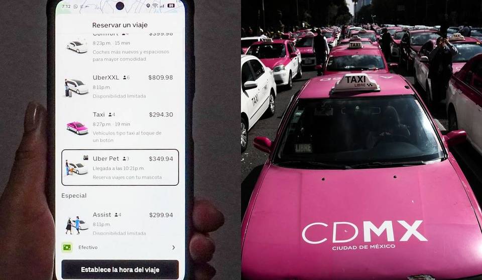 Mexico City taxis on the Uber app? Here’s how to request them from your phone for your next trips