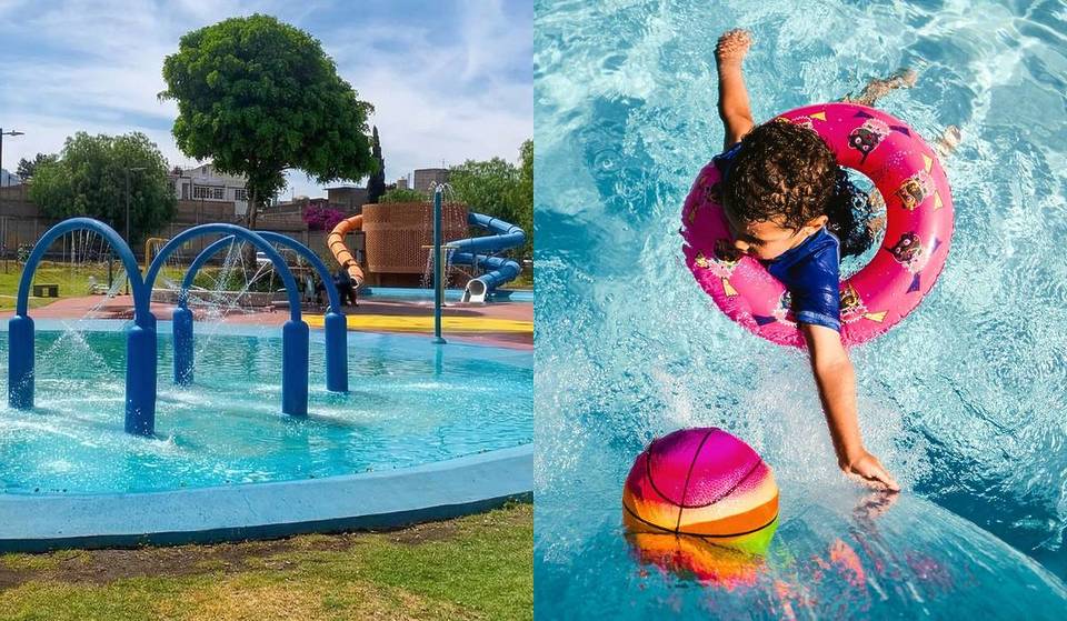 More than 12 free pools are opening in Mexico City for Holy Week: there will be water slides and a wave pool