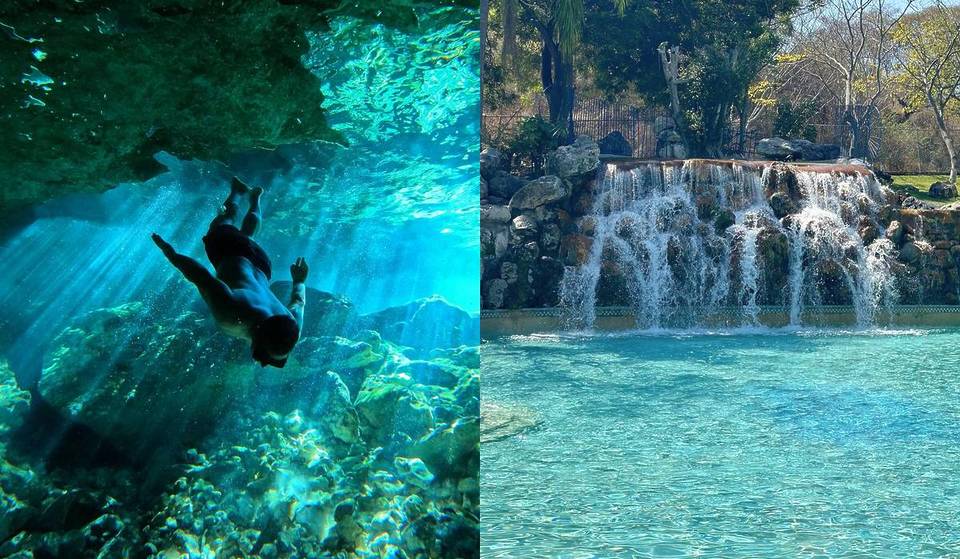 Ni Oaxtepec ni Las Estacas: existe un balneario con un borbollón natural de 9 metros que puedes conocer por $131