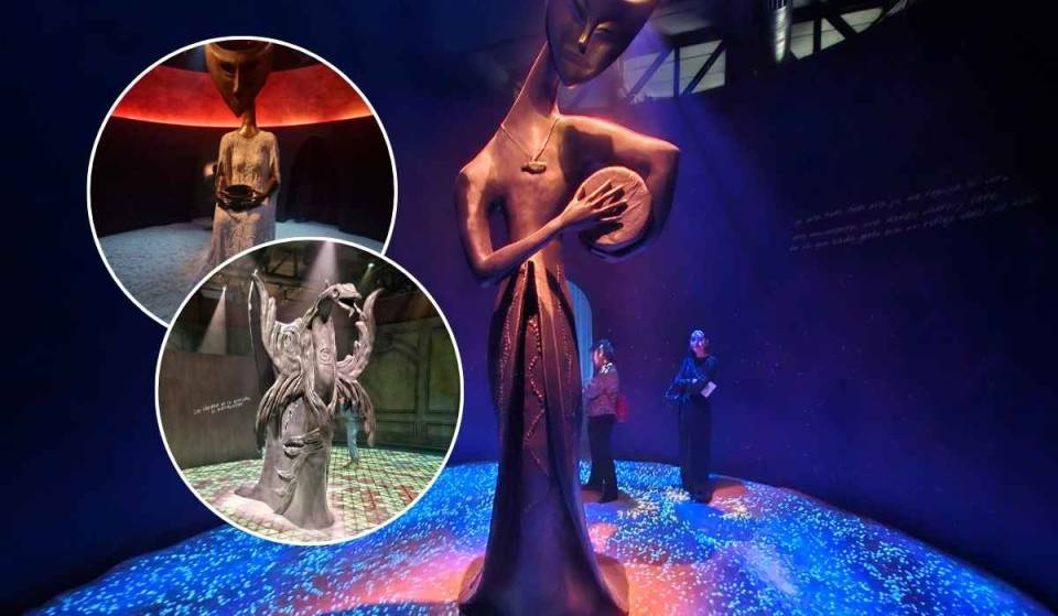 Últimos días para visitarlo: el laberinto fantástico en CDMX con esculturas monumentales y obras originales del universo de Leonora Carrington