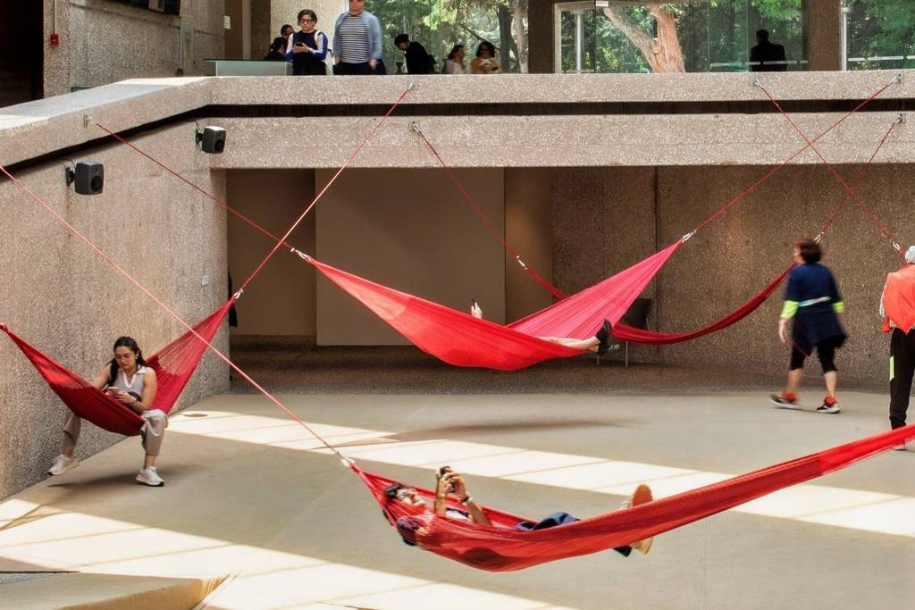 Hammocks at the Tamayo Museum