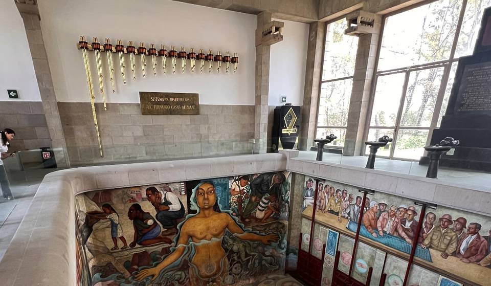 The Chapultepec installation that turns the flow of water into music: discover the Lambdoma Chamber at the Cárcamo de Dolores