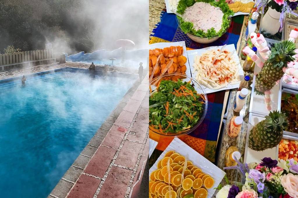 balneario aguas termales con buffet chignahuapan