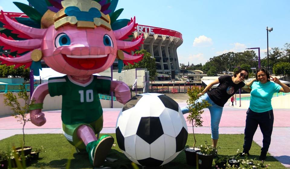 Ajolotes gigantes invadirán la CDMX durante el Mundial: entérate de dónde estarán