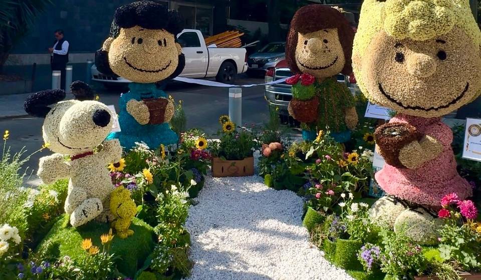 Snoopy y Rosita Fresita llegan a Polanco: así es el Festival de Flores y Jardines 2026 en CDMX