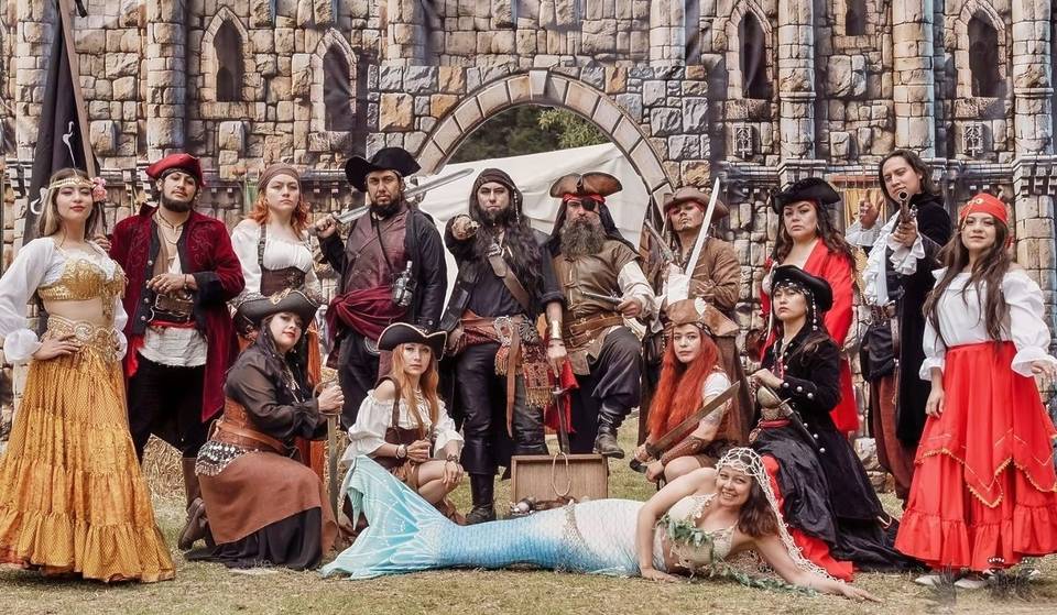 Justas a caballo y sirenas en Teotihuacán: llega el Renaissance Fantasy Fest a México