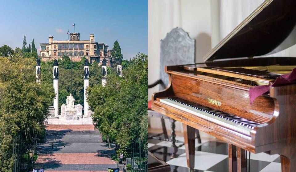 De «Adoro» a «Bésame mucho»: así será el concierto de boleros con canto y piano en el Castillo de Chapultepec