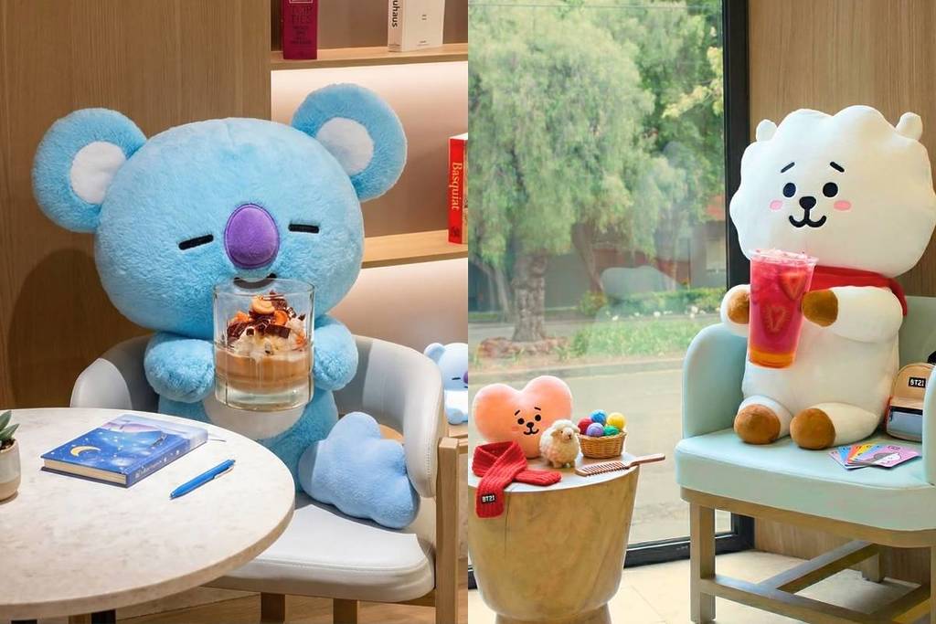 café themed drinks BTS Mexico City