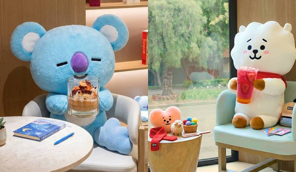 BTS-inspired drinks with collectible photocard included in Mexico City: try the “Hope Lemonade” or the “Jungkook Golden Latte” at this café