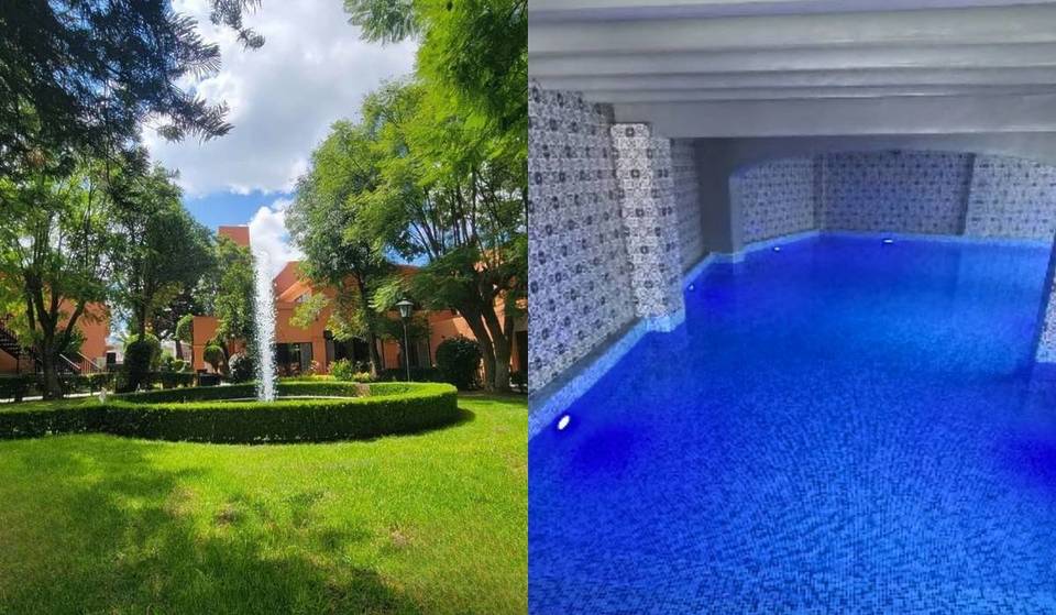 Day pass con alberca de agua termal y crédito en alimentos en este Pueblo Mágico: disfruta un día de descanso o pasa algunas noches
