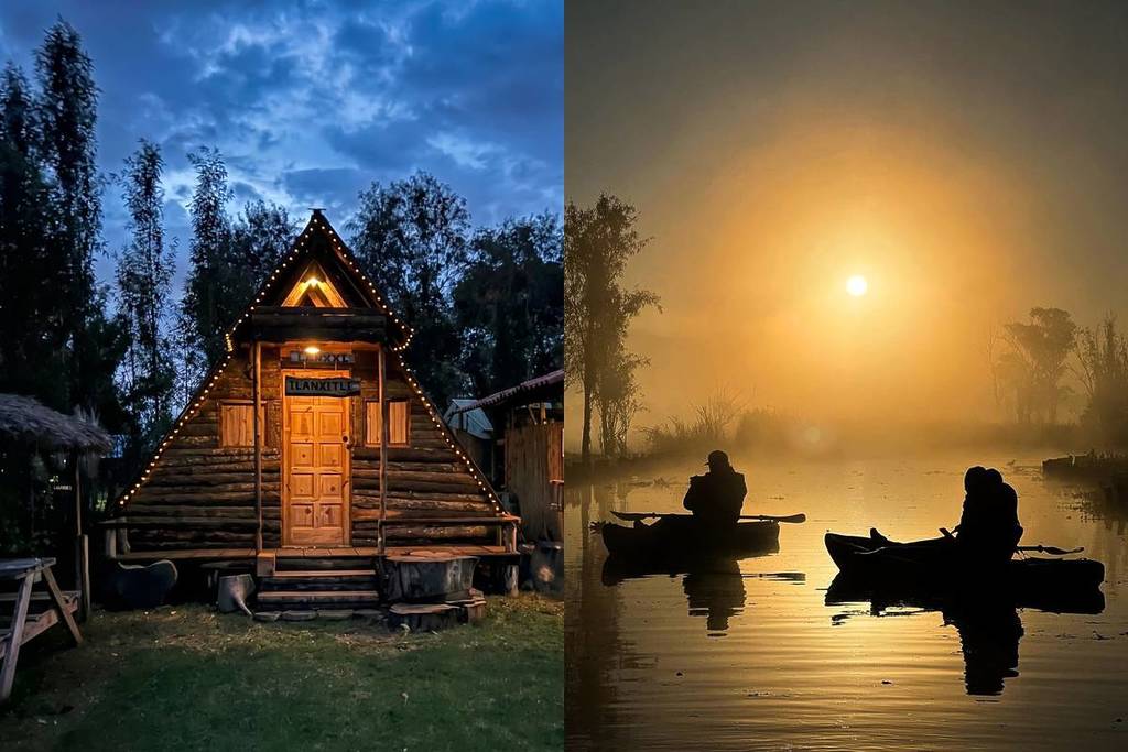 Accommodation at the Chinampa Xochimilco Cabin