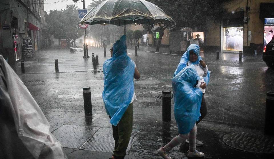 The heat won’t last long! A new rainstorm is approaching Mexico City with a chance of hail