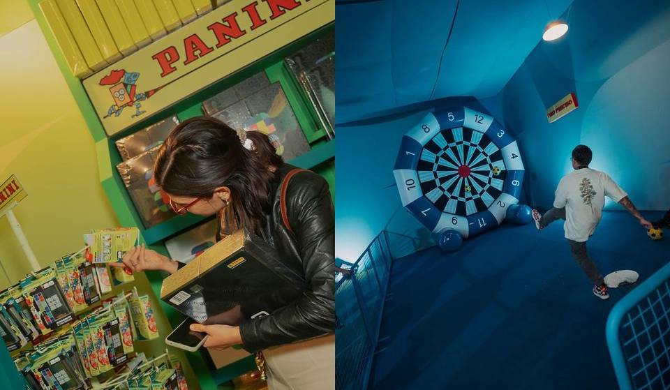 Neither in traditional stores nor at the stadium: the Panini Experience opens in Mexico City with sticker trading and interactive activities
