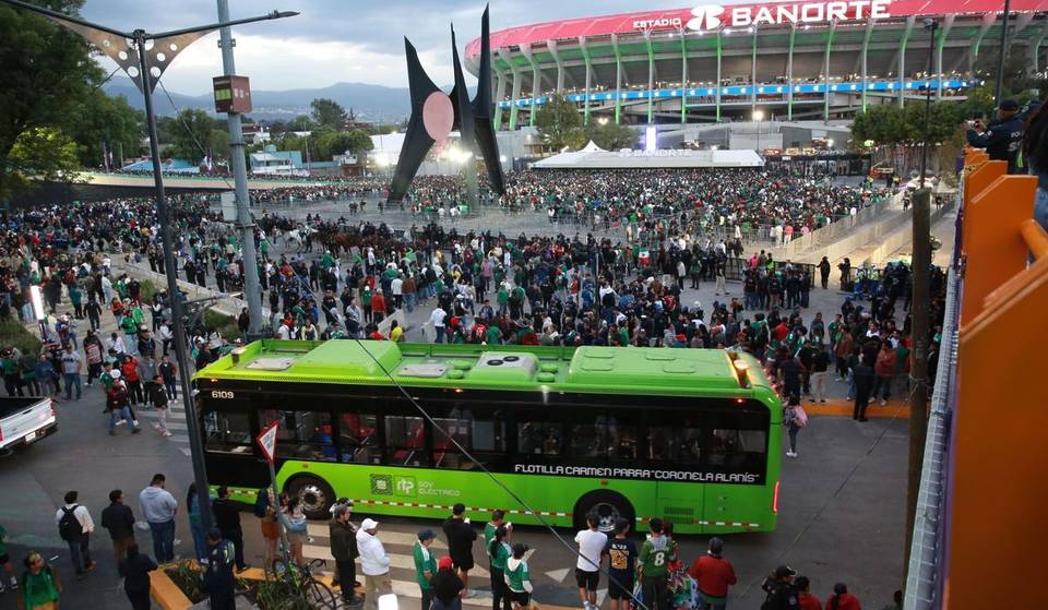 Habrá rutas especiales de RTP y Trolebús para llegar al Estadio Ciudad de México este 11 de junio sin contratiempos