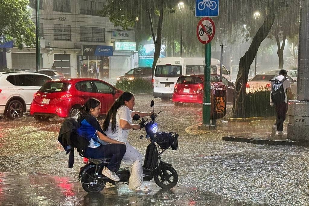 Working from home during Mexico City rains