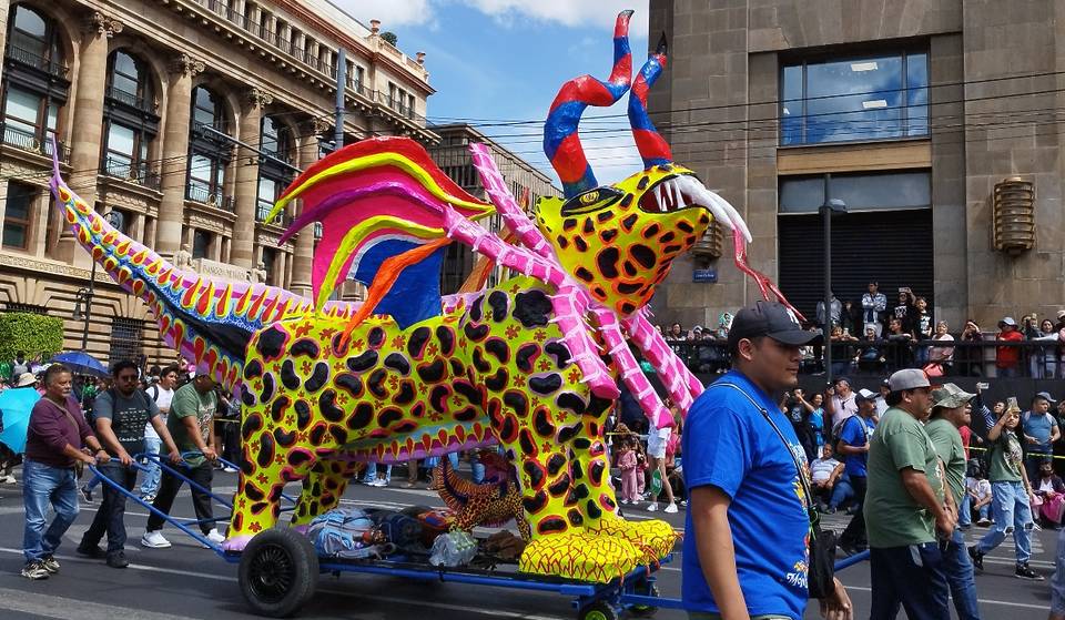 Monumental Alebrijes Parade Announced on Paseo de la Reforma! Mark your calendars and note the route: the parade will begin at the Zócalo