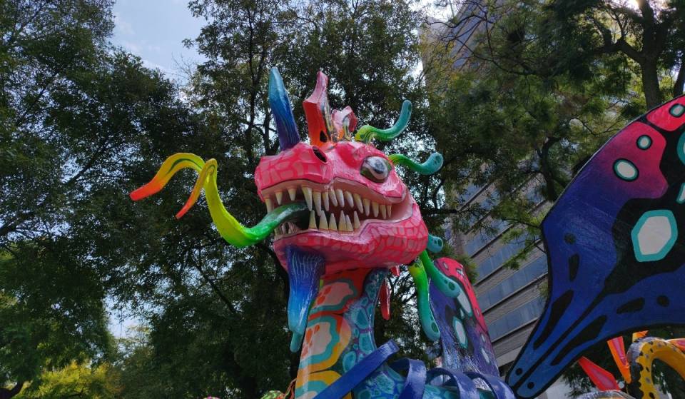 The exhibition of monumental alebrijes on Paseo de la Reforma is coming soon! It will last three weeks.