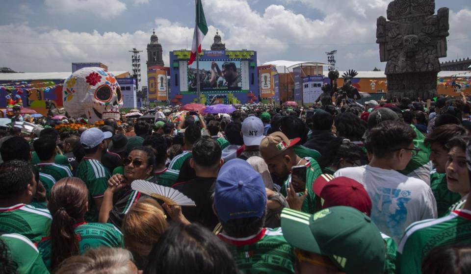 11 additional screens will be set up in the Historic Center for the Mexico vs. South Korea match: find out the exact locations