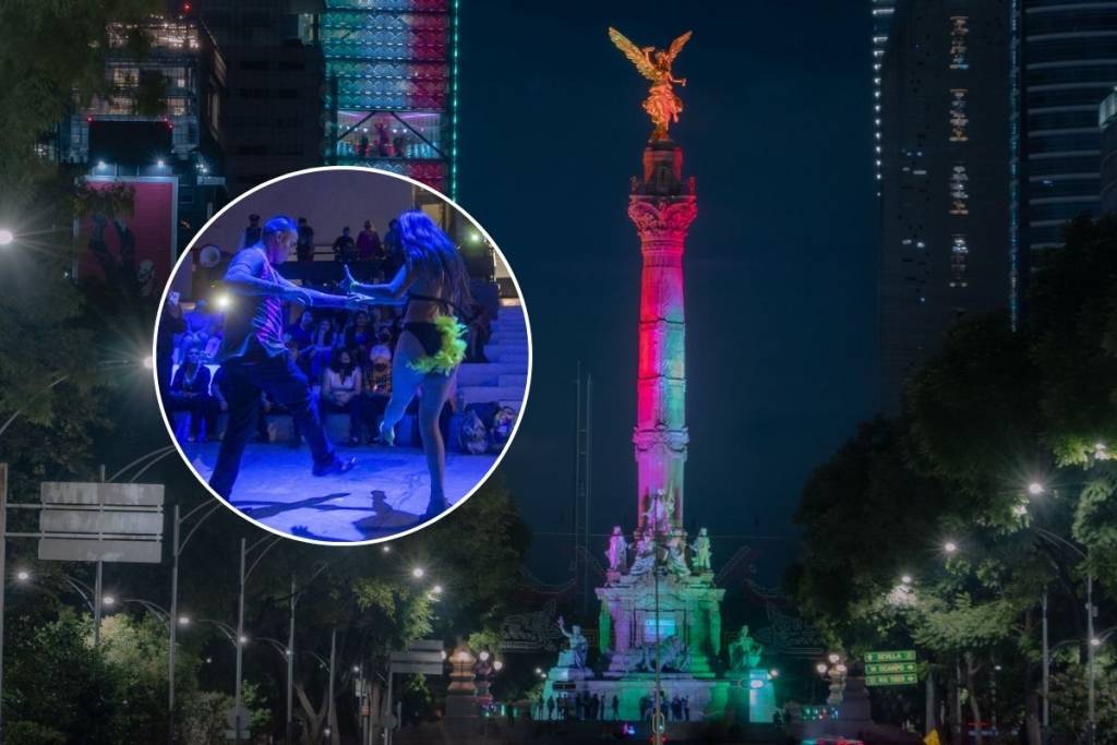 baile sonidero sonido condor ángel de la independencia