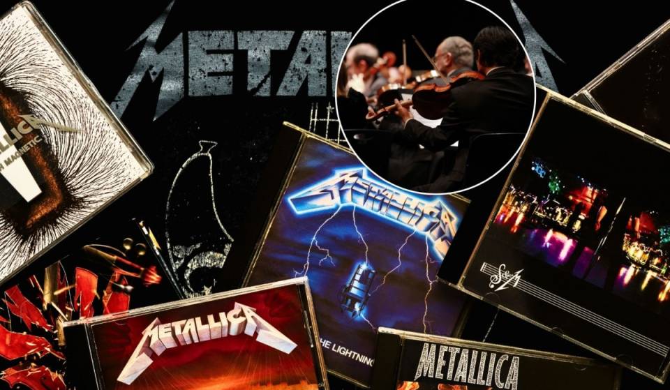 Metallica’s greatest hits at this symphonic concert with a live orchestra: there will be only three performances