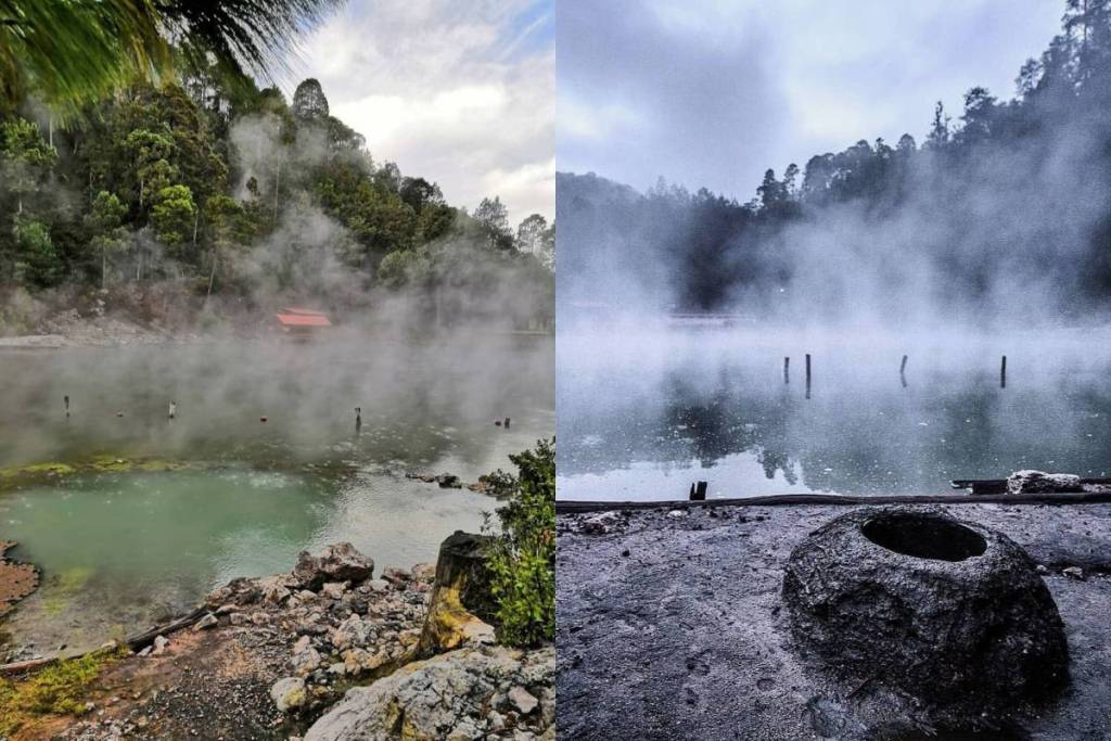 day pass los azufres michoacán thermal water crater