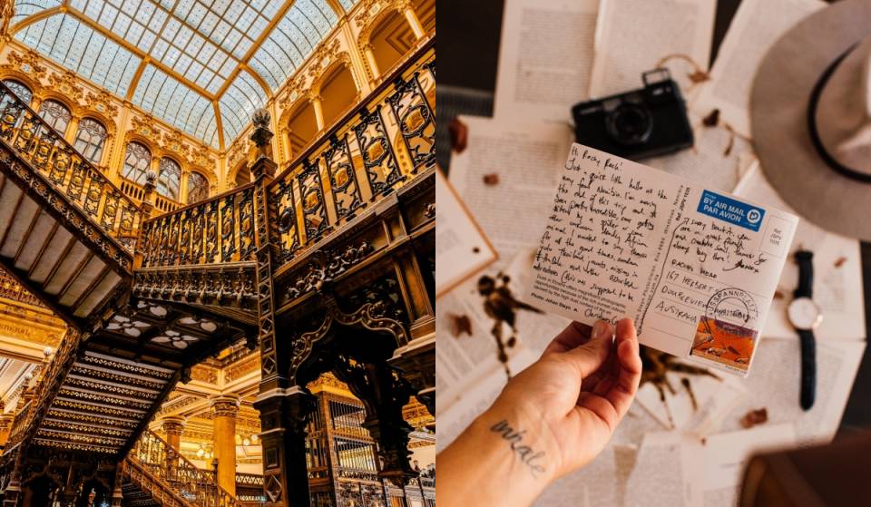 For just 7 pesos, you can send a love letter from this beautiful palace in Mexico City