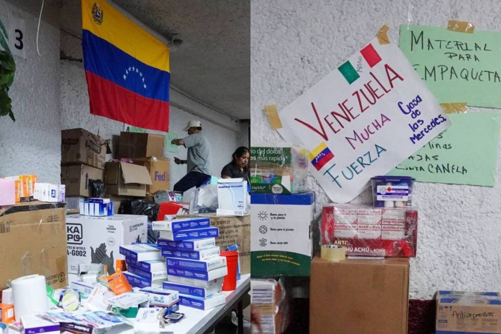 centros de acopio venezuela cdmx