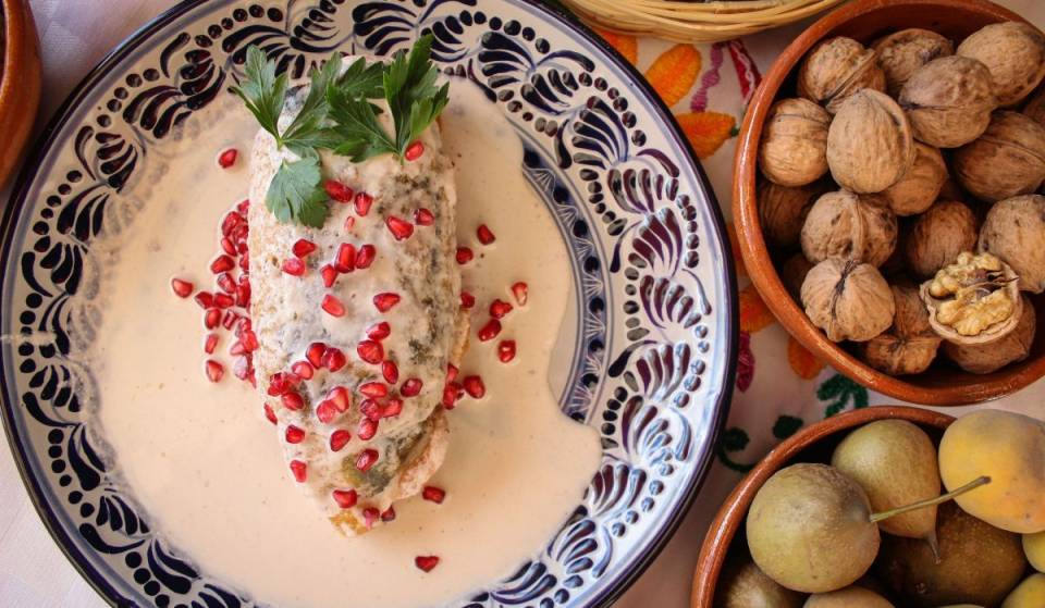 Habrá festival de chiles en nogada con ingredientes auténticos: tendrá elevación de papalotes y vuelos en globo aerostático