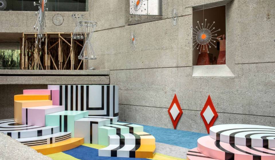 The Tamayo exhibition that brings 1960s TV shows to life with a colorful set. Perfect for a visit in July