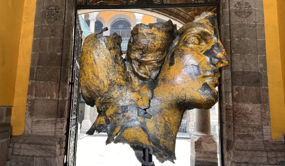 It’s not on Reforma! The original head of the Angel of Independence is located in this building in the Historic Center