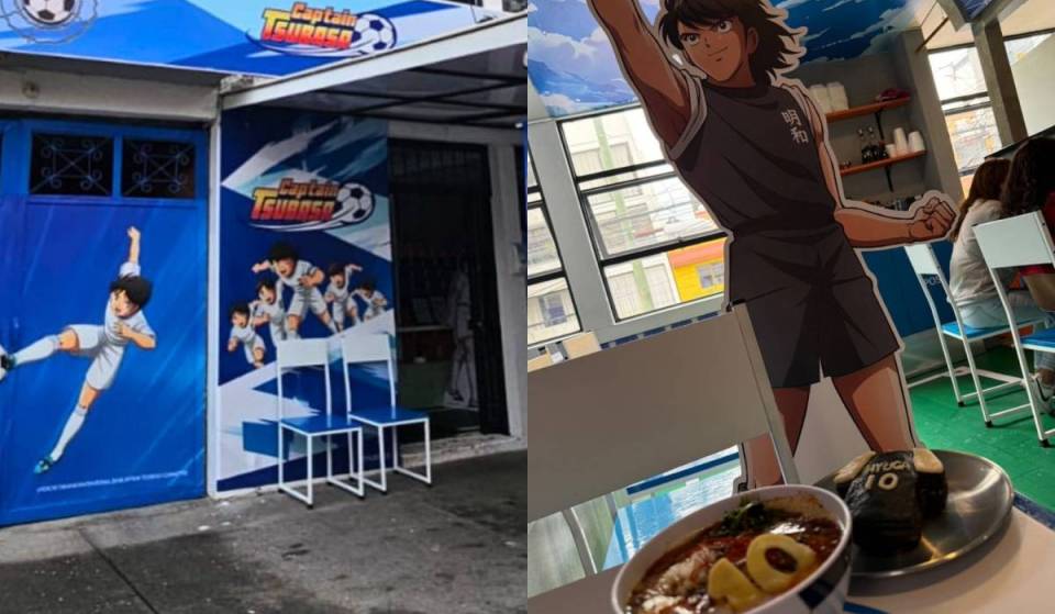 The Captain Tsubasa-themed restaurant is coming to Mexico City for a short time: there’s ramen, gyoza, and even steamed buns